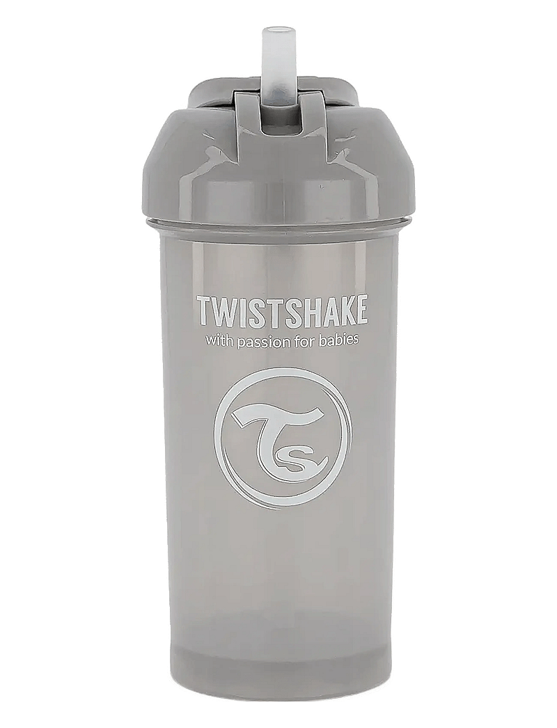 Twistshake - Twistshake Straw Cup - schnabeltassen - pastel grey - 1