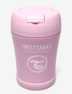 Twistshake Insulated Food Container 350ml Pastel Pink, Twistshake