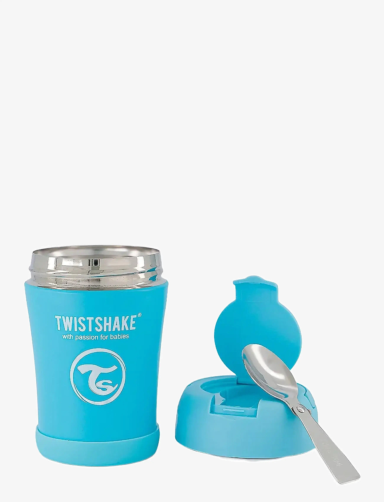Twistshake - Twistshake Insulated Food Container - termoflasker - pastel blue - 1