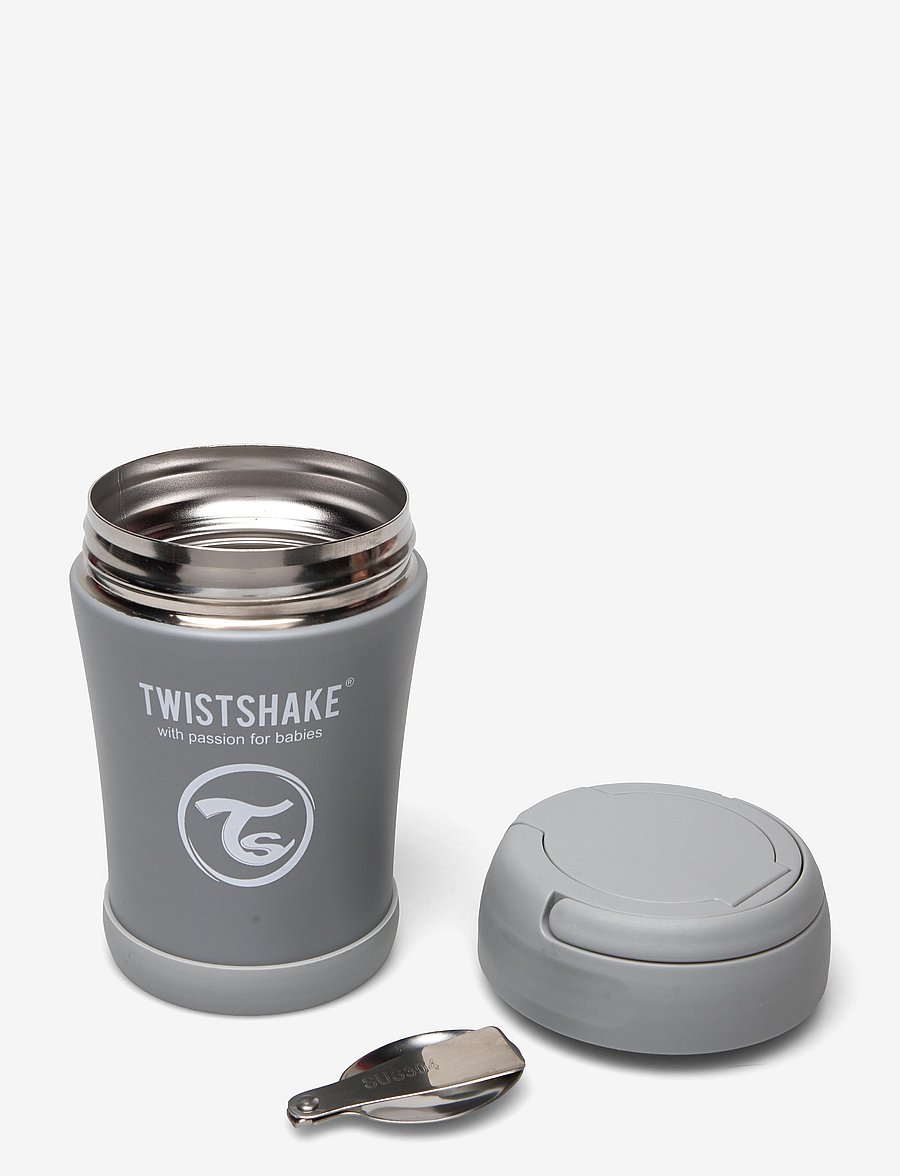 Twistshake - Twistshake Insulated Food Container - thermosflaschen - pastel grey - 1