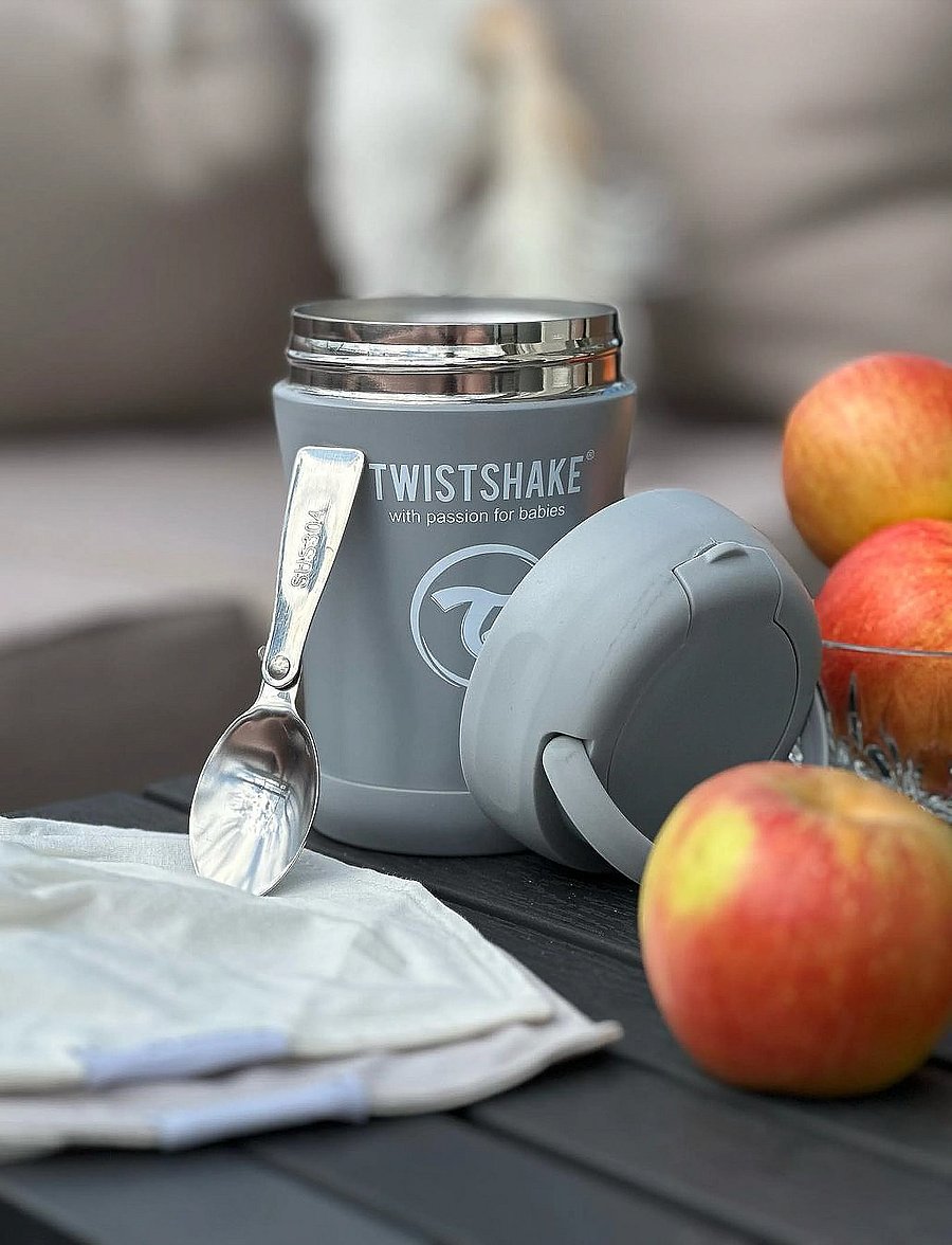 Twistshake - Twistshake Insulated Food Container - thermosflaschen - pastel grey - 4