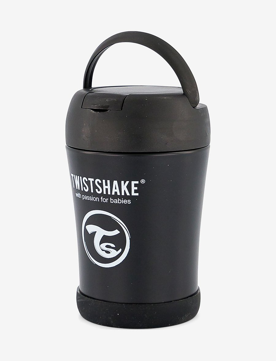 Twistshake - Twistshake Insulated Food Container 350ml Black - thermosflaschen - black - 2