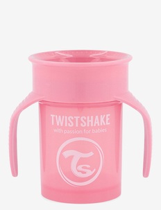 Twistshake 360 Cup 6+m Pastel Pink, Twistshake