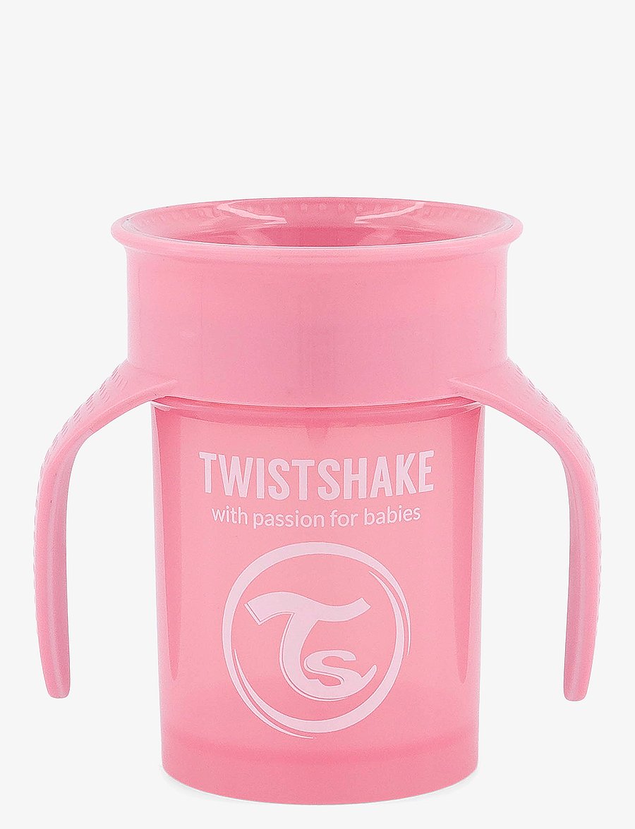 Twistshake - Twistshake 360 Cup - vaisselle - pastel pink - 0