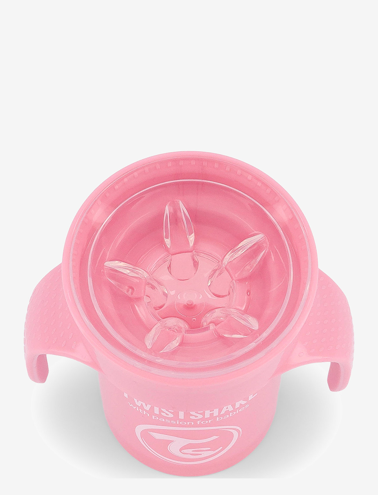 Twistshake - Twistshake 360 Cup - serveringsset - pastel pink - 1