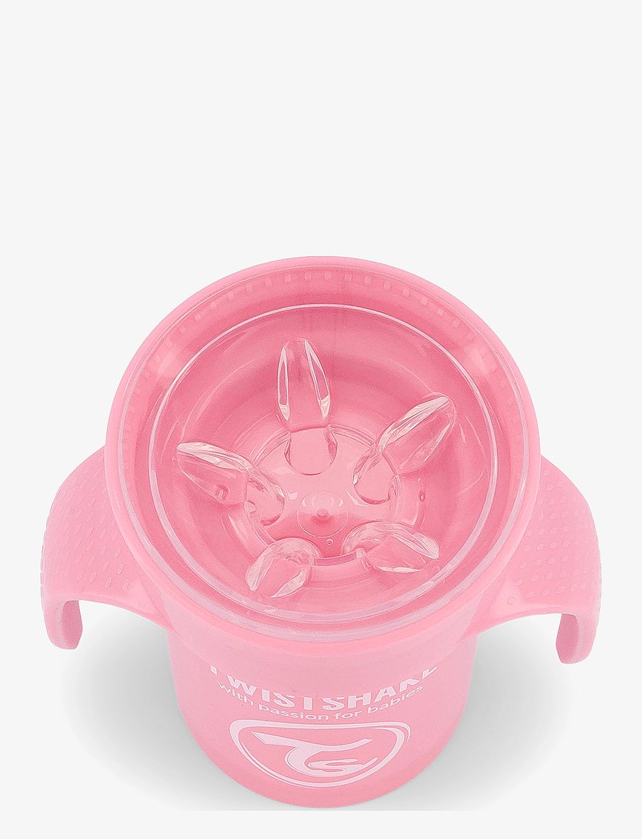 Twistshake - Twistshake 360 Cup - vaisselle - pastel pink - 1
