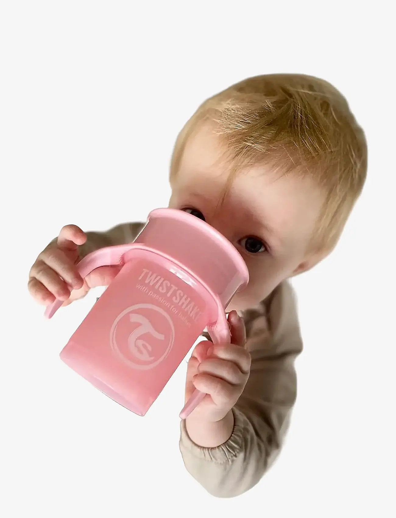 Twistshake - Twistshake 360 Cup - serveringsset - pastel pink - 5