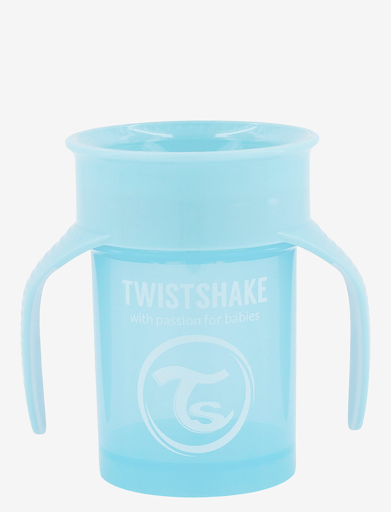 Twistshake - Twistshake 360 Cup - dinner sets - pastel blue - 1