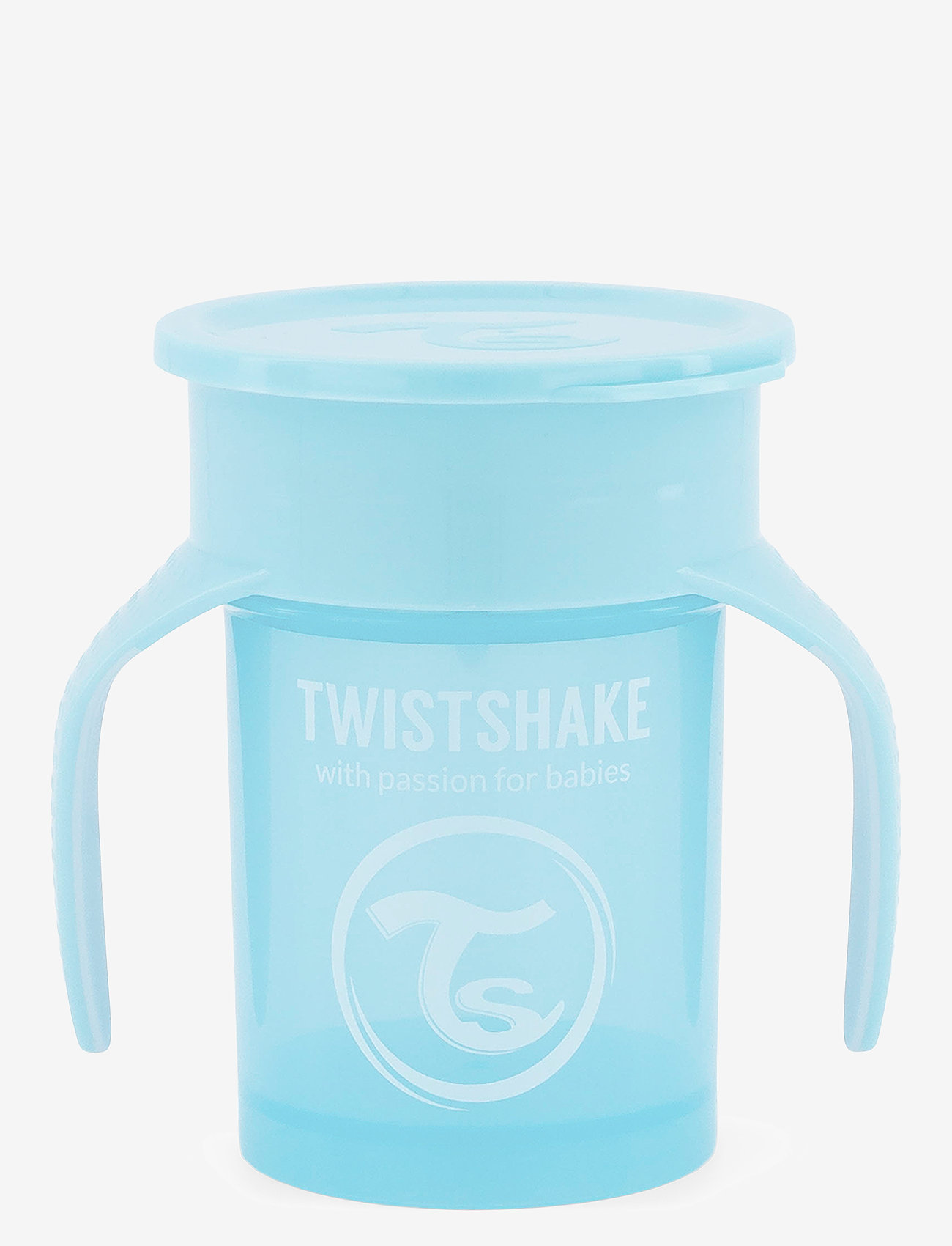 Twistshake - Twistshake 360 Cup - dinner sets - pastel blue - 4