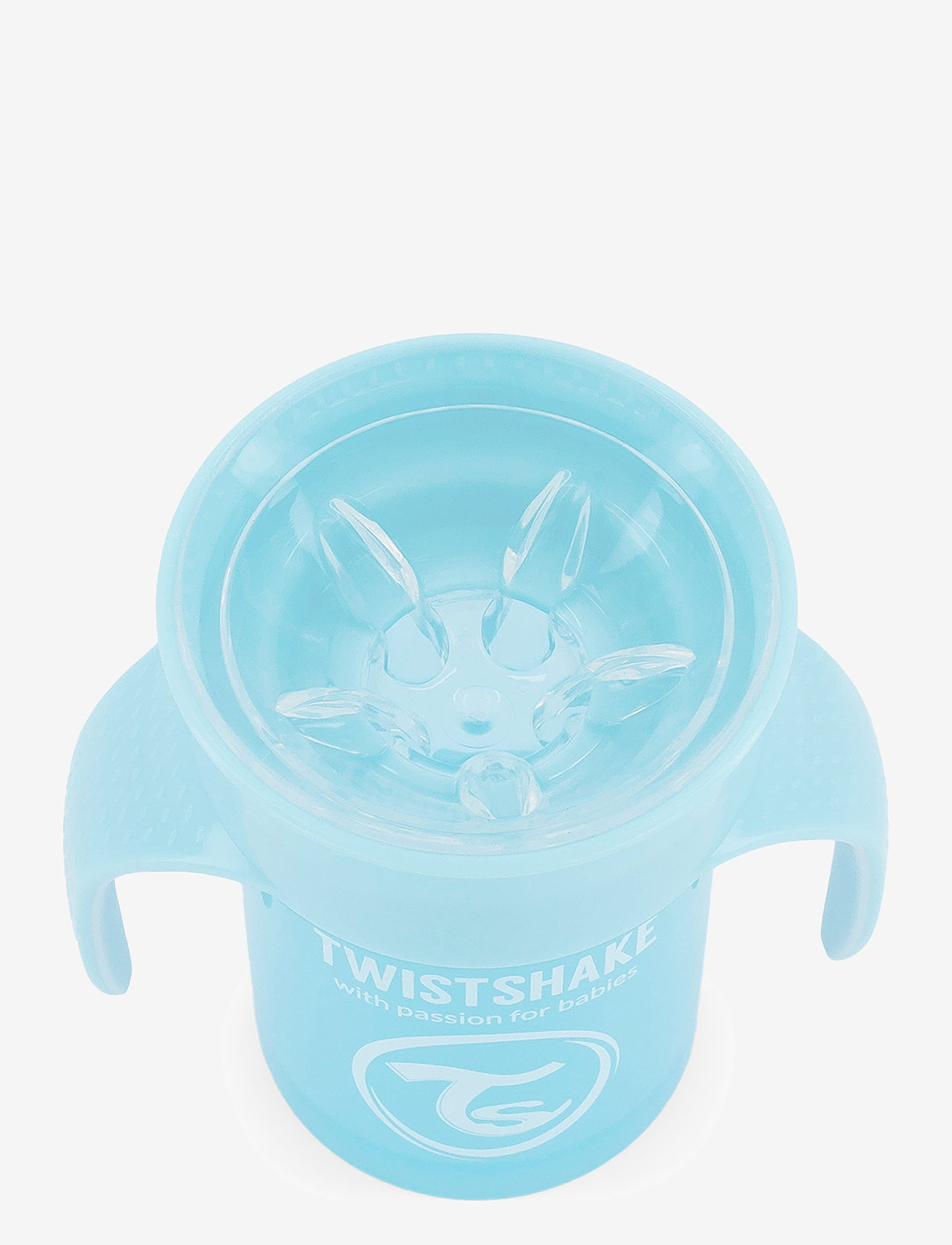 Twistshake - Twistshake 360 Cup - dinner sets - pastel blue - 5