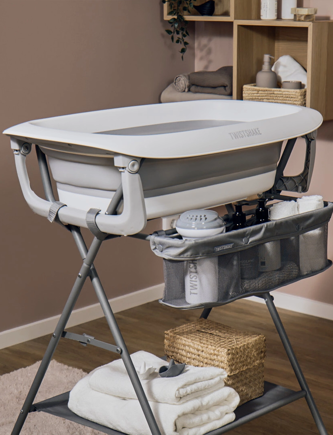 Twistshake - Twistshake Bathtub Stand - bathtubs & accessories - grey - 3