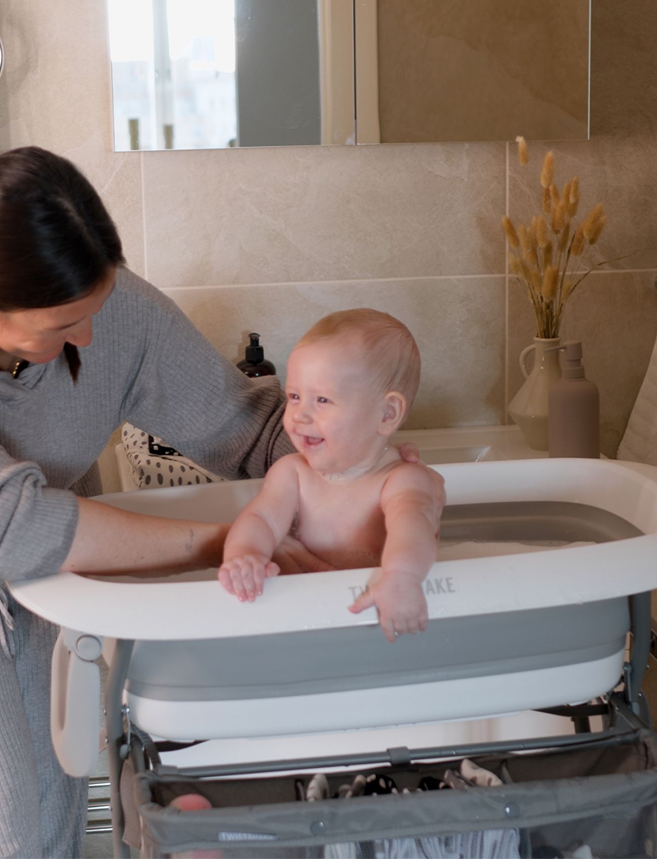 Twistshake - Twistshake Bathtub Stand - vannid ja tarvikud - grey - 5