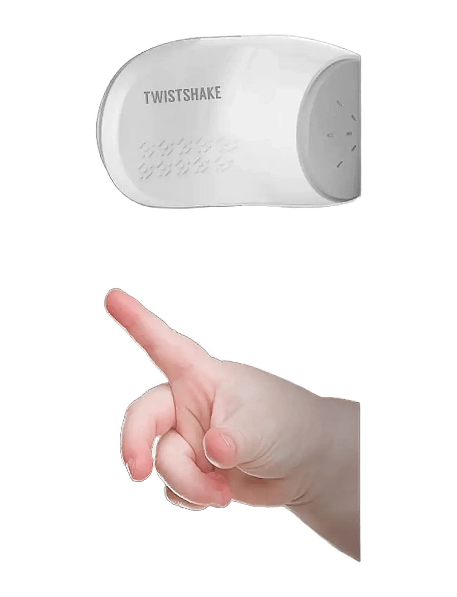 Twistshake - Twistshake Door Stopper - sicherheit zu hause - white & grey - 3