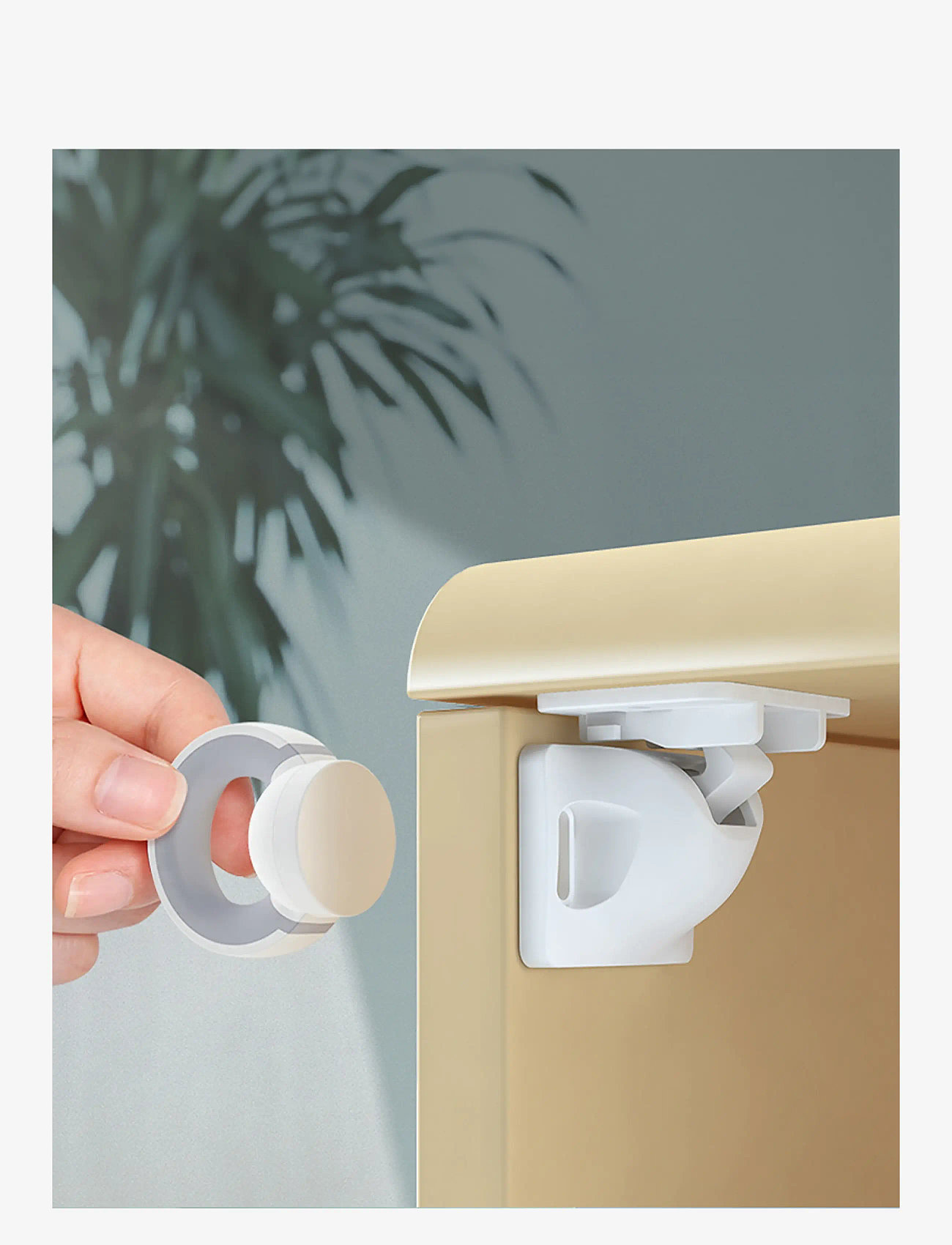 Twistshake - Twistshake Magnetic Key Lock - sicherheit für babys - white - 2