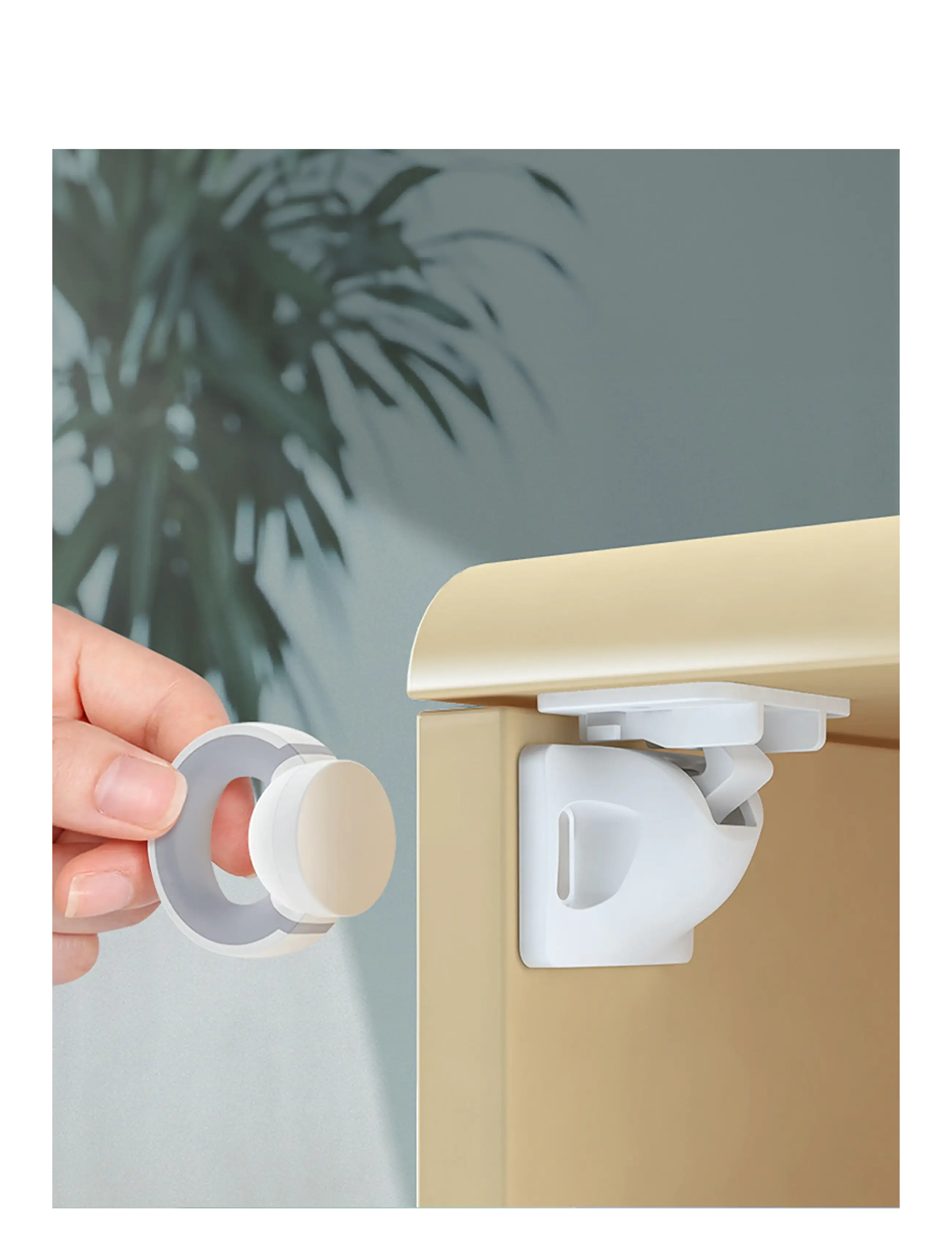 Twistshake - Twistshake Magnetic Key Lock - sécurité domestique - white - 2