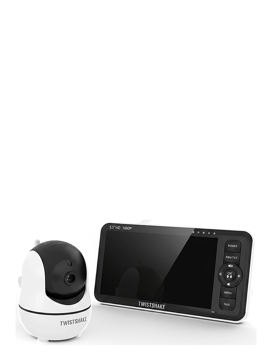 Twistshake - Twistshake Baby Monitor and Camera - moniteurs - white & black - 0