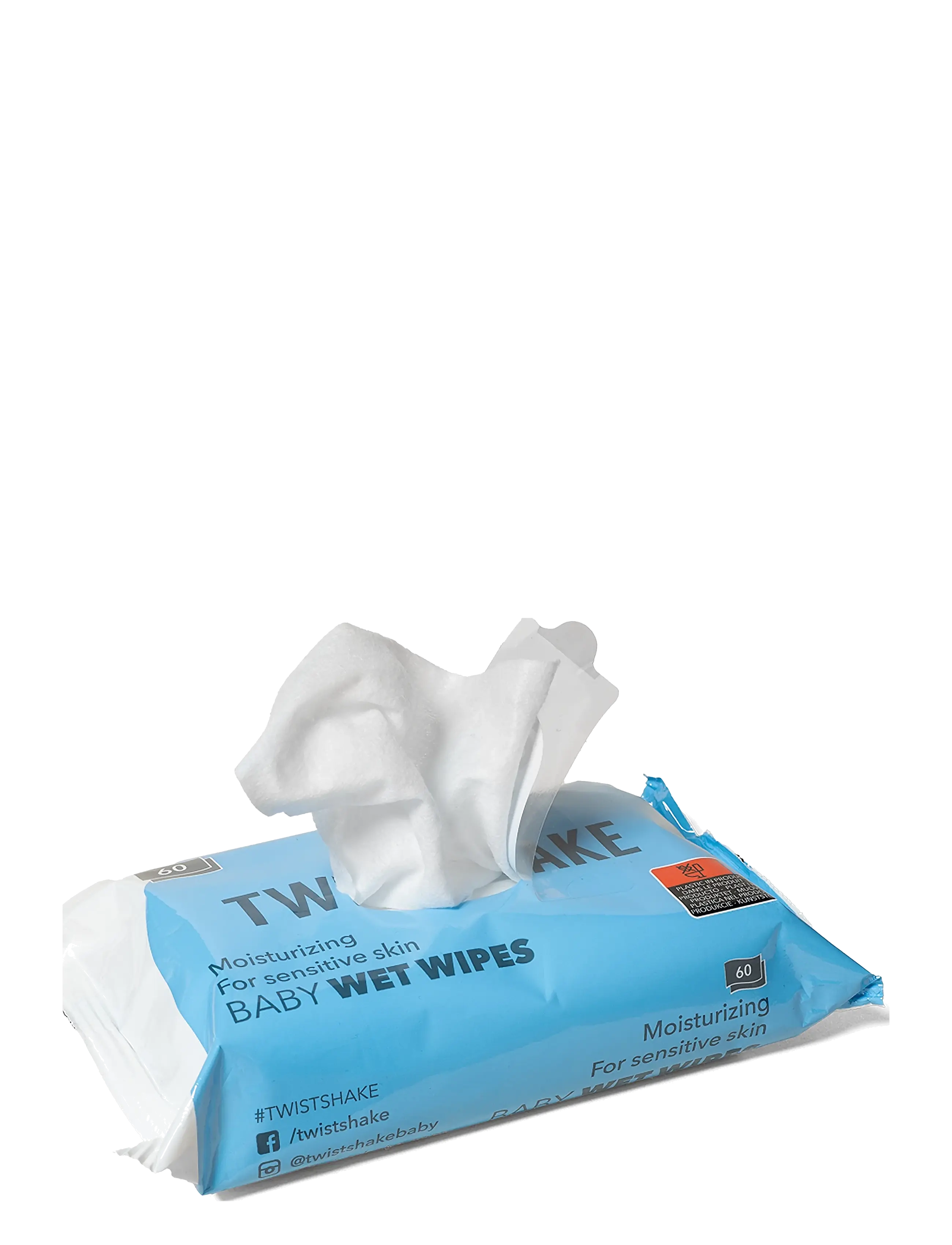 Twistshake Baby Wet Wipes, One Size, Feeding, Mehrfarbig/gemustert - Sterilization & Heating, Kinder