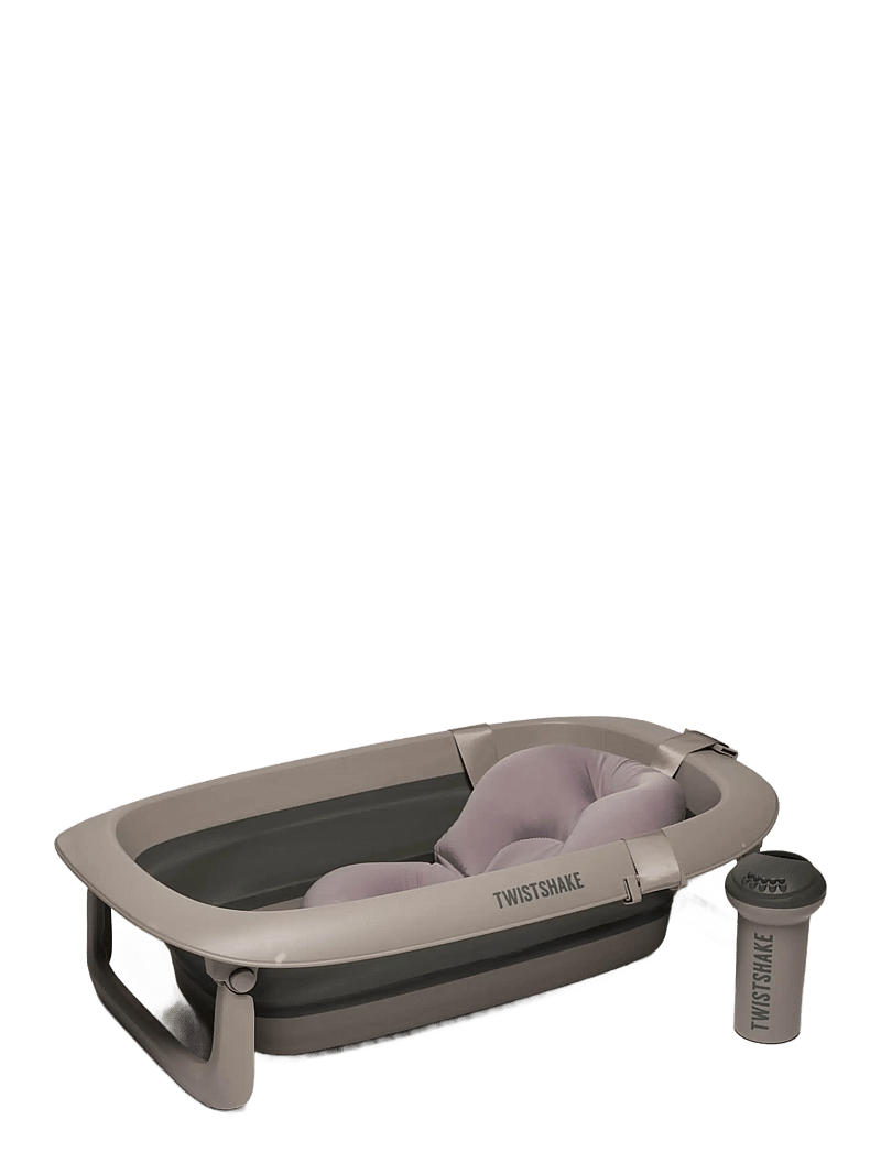 Twistshake - Twistshake Bathub, Cushion, Rinser Limited Faded Grey Limited - baignoires & accessoires - faded grey - 0