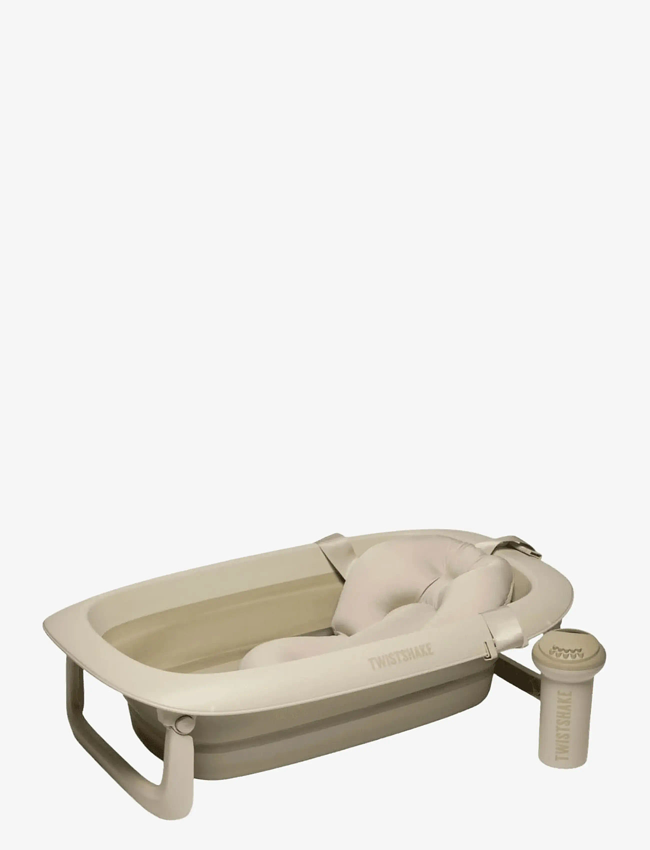 Twistshake - Twistshake Bathub, Cushion, Rinser Limited Faded Beige - bathtubs & accessories - faded beige - 1