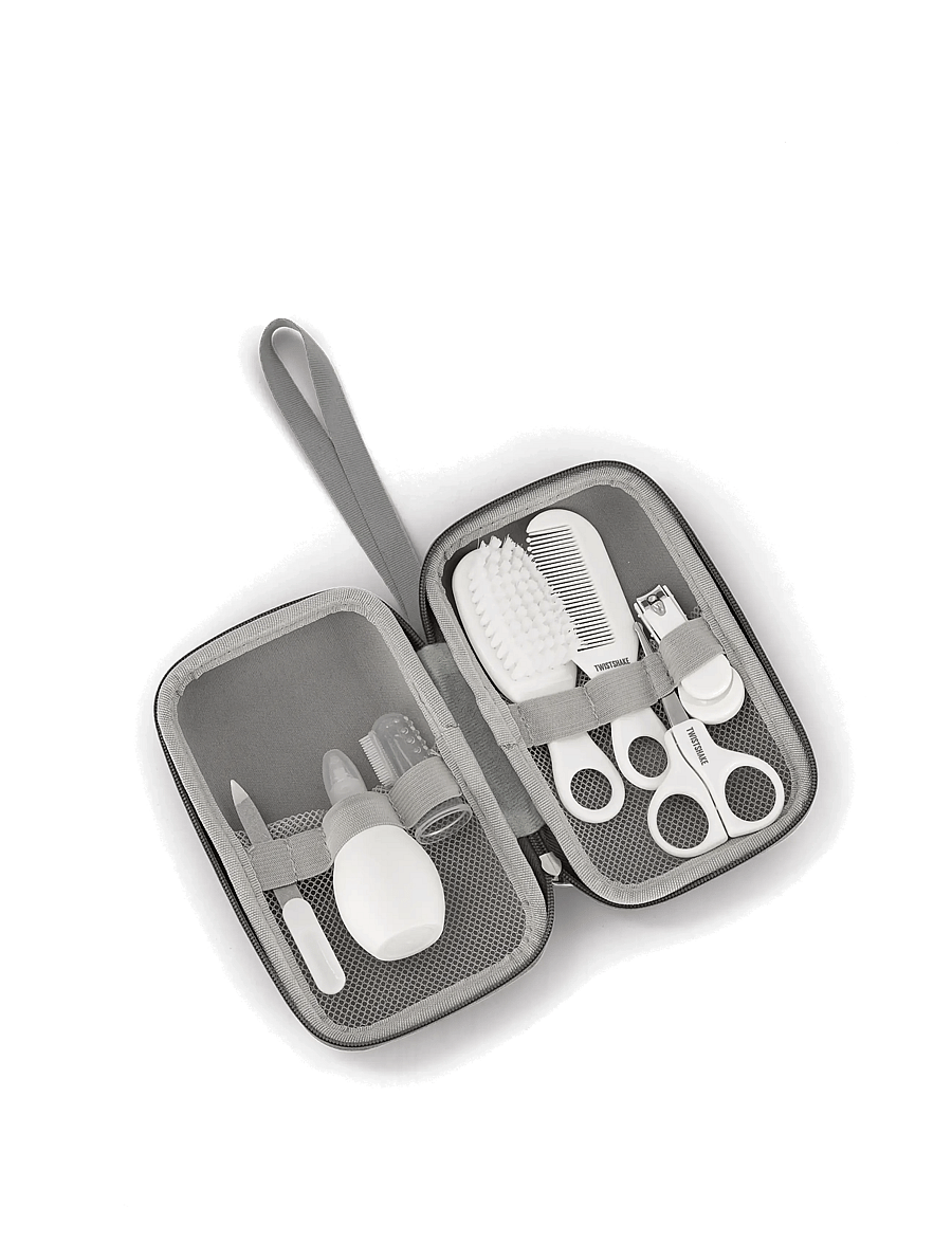 Twistshake - Twistshake 7-in-1 Essential Grooming Care Kit - nagelschere & nagelfeile - grey - 1