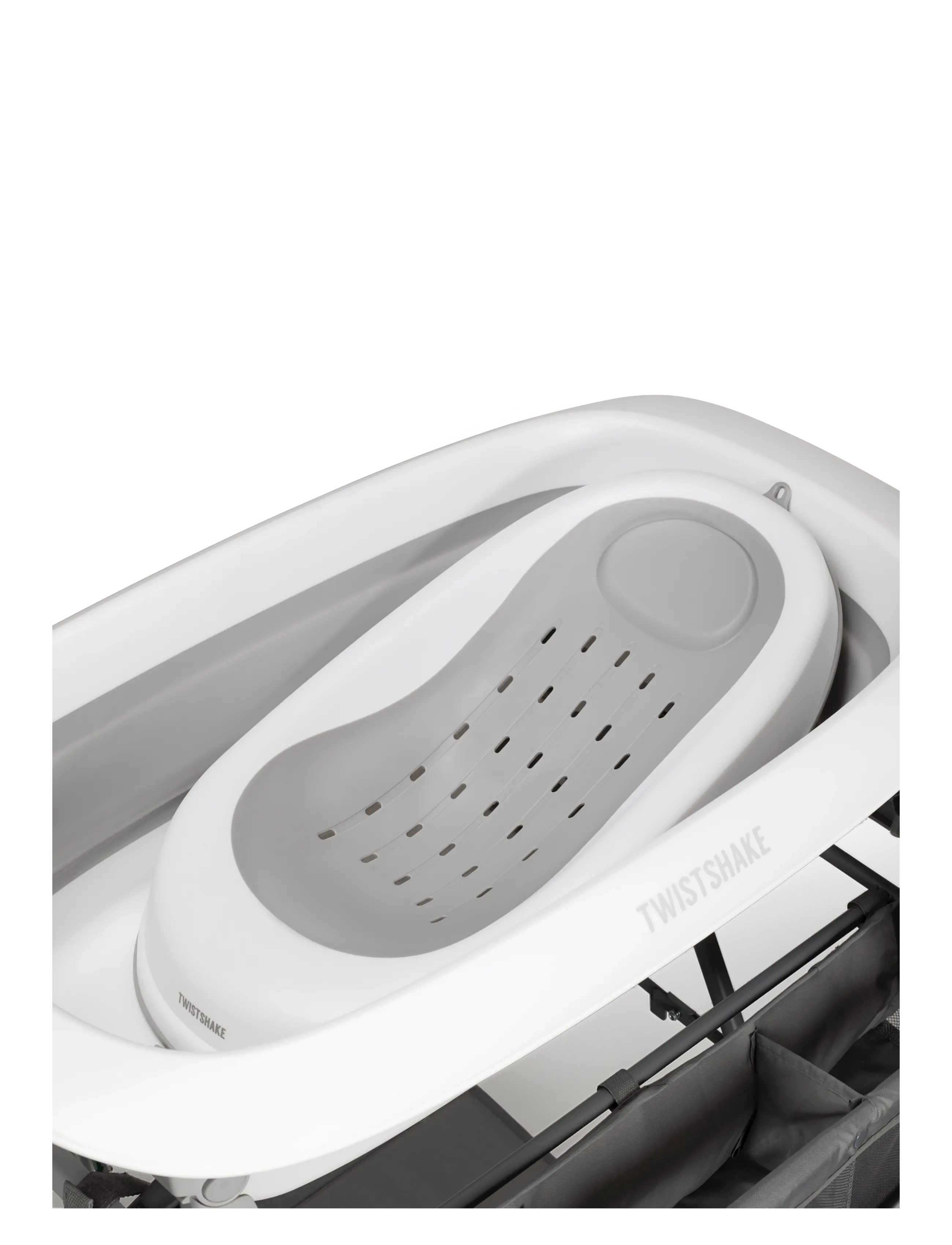 Twistshake - Twistshake Bathtub, Shower & Bath Cradle, Rinser, 6x Toys - badekar og tilbehør - pastel grey - 4