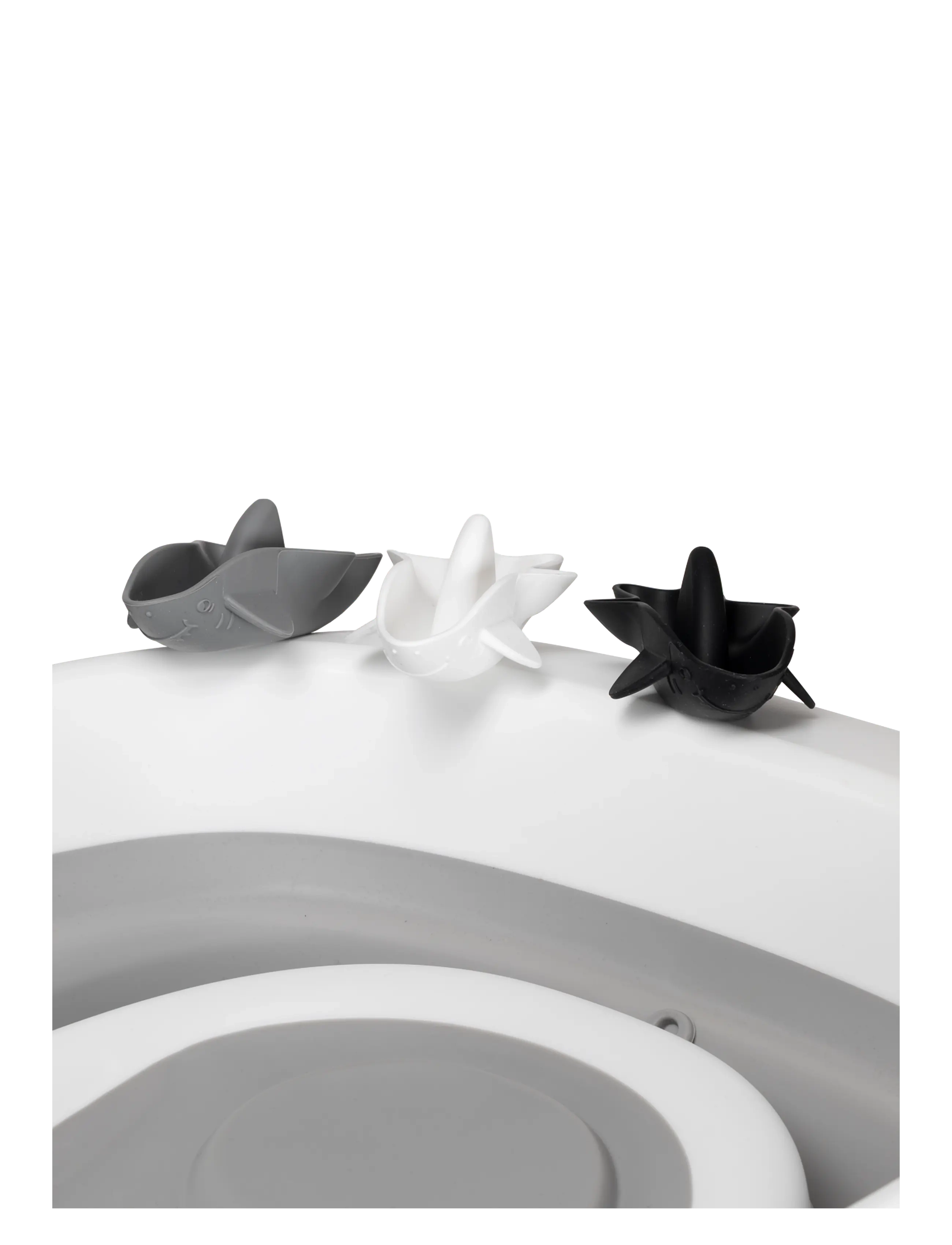 Twistshake - Twistshake Bathtub, Shower & Bath Cradle, Rinser, 6x Toys - badekar og tilbehør - pastel grey - 5