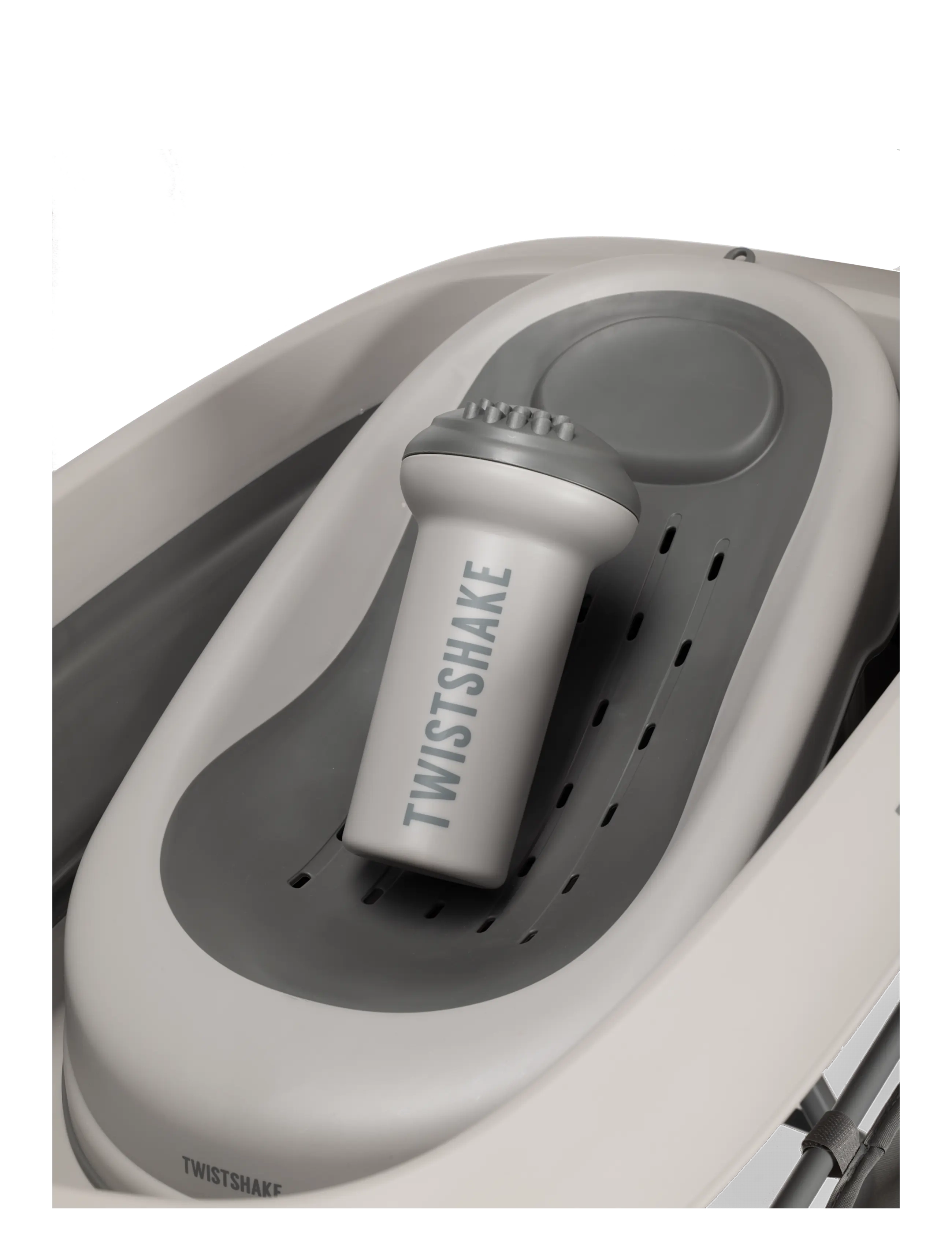 Twistshake - Twistshake Bathtub, Shower & Bath Cradle, Rinser, 6x Toys Faded Grey - vannid ja tarvikud - faded grey - 1