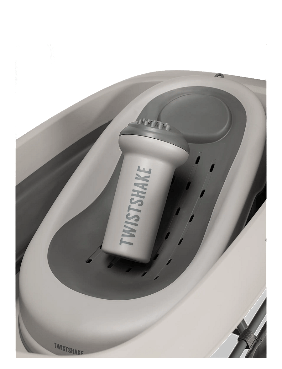 Twistshake - Twistshake Bathtub, Shower & Bath Cradle, Rinser, 6x Toys Faded Grey - vannid ja tarvikud - faded grey - 1