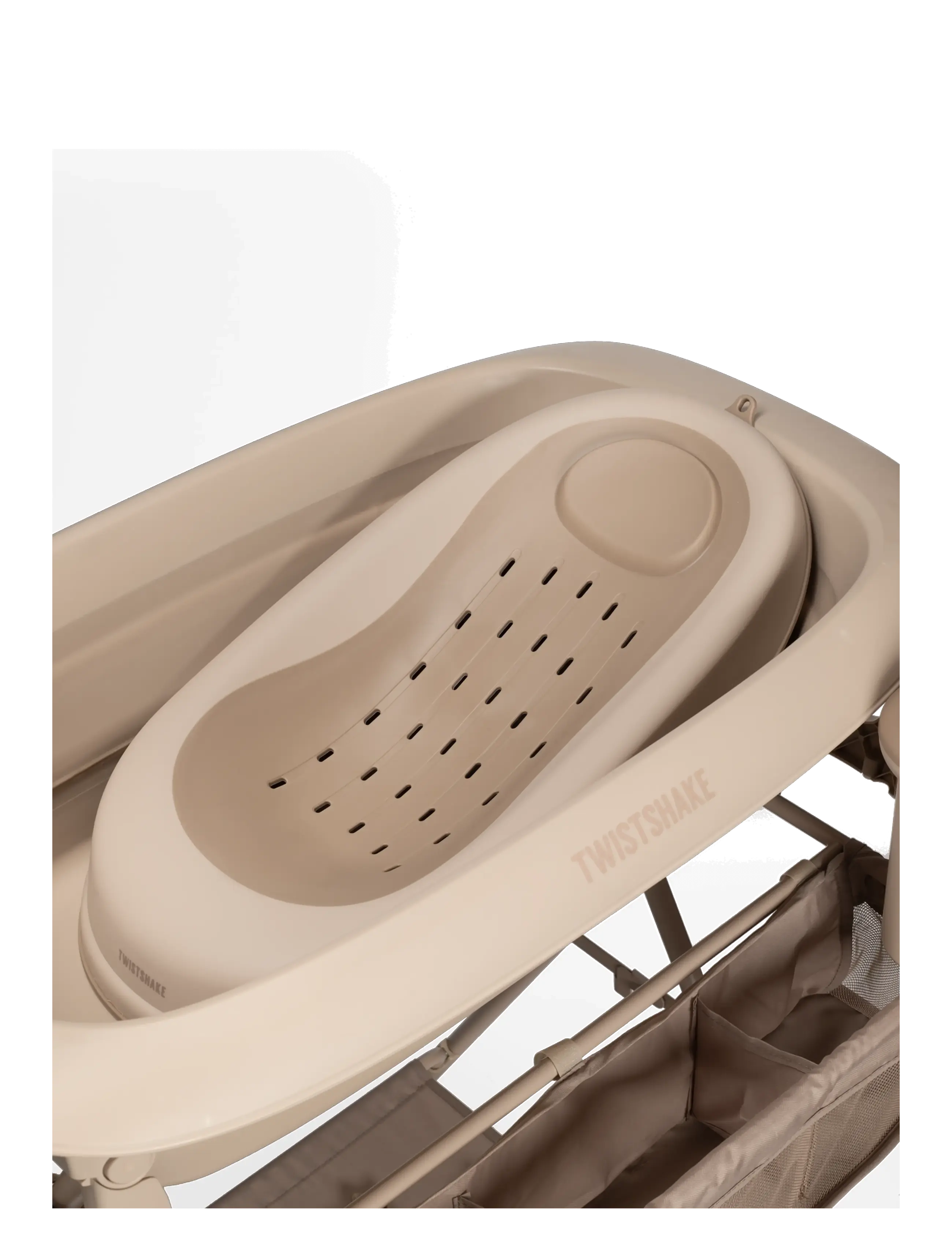 Twistshake - Twistshake Bathtub, Shower & Bath Cradle, Rinser, 6x Toys Mocha - vannid ja tarvikud - mocha - 3