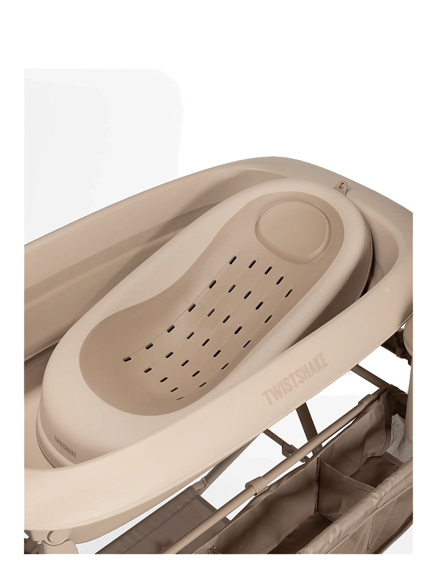 Twistshake - Twistshake Bathtub, Shower & Bath Cradle, Rinser, 6x Toys Mocha - vannid ja tarvikud - mocha - 3
