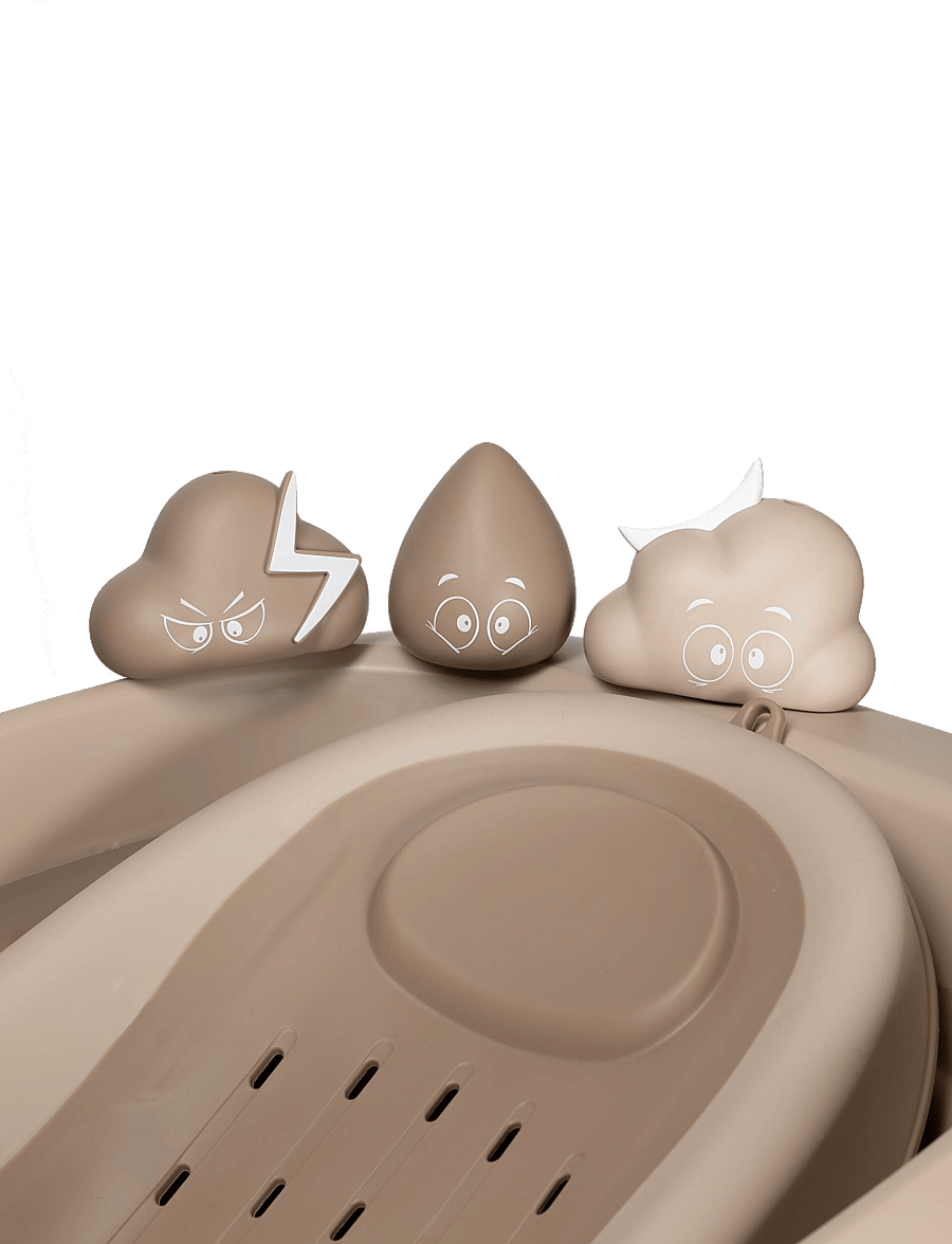 Twistshake - Twistshake Luxury Bath Kit - badkar & tillbehör - mocha - 5