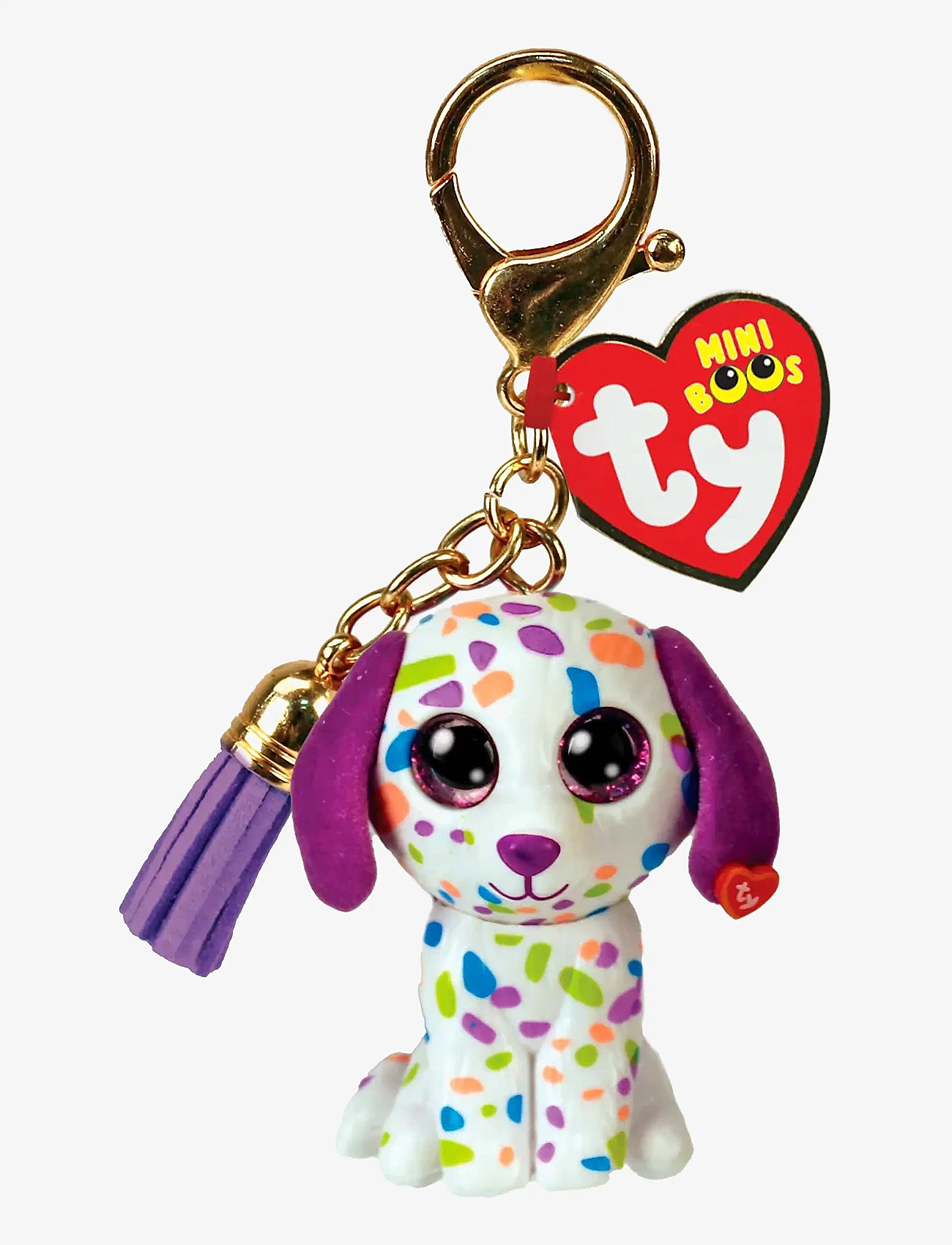 TY - DARLING - dog clip - pink/white - 0