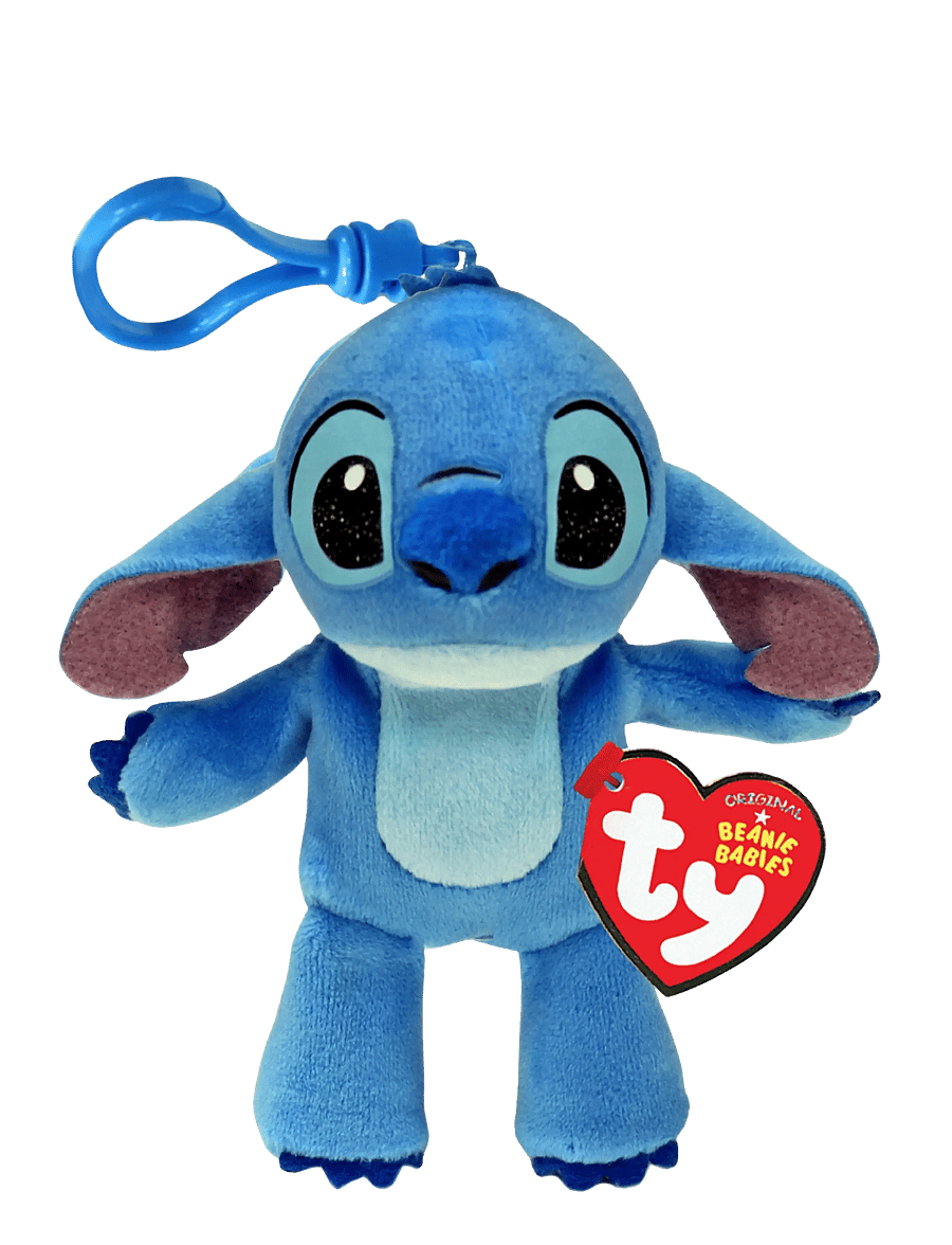 TY - STITCH - ALIEN FLOPPY CLIP - plüschspielzeug - blue - 0