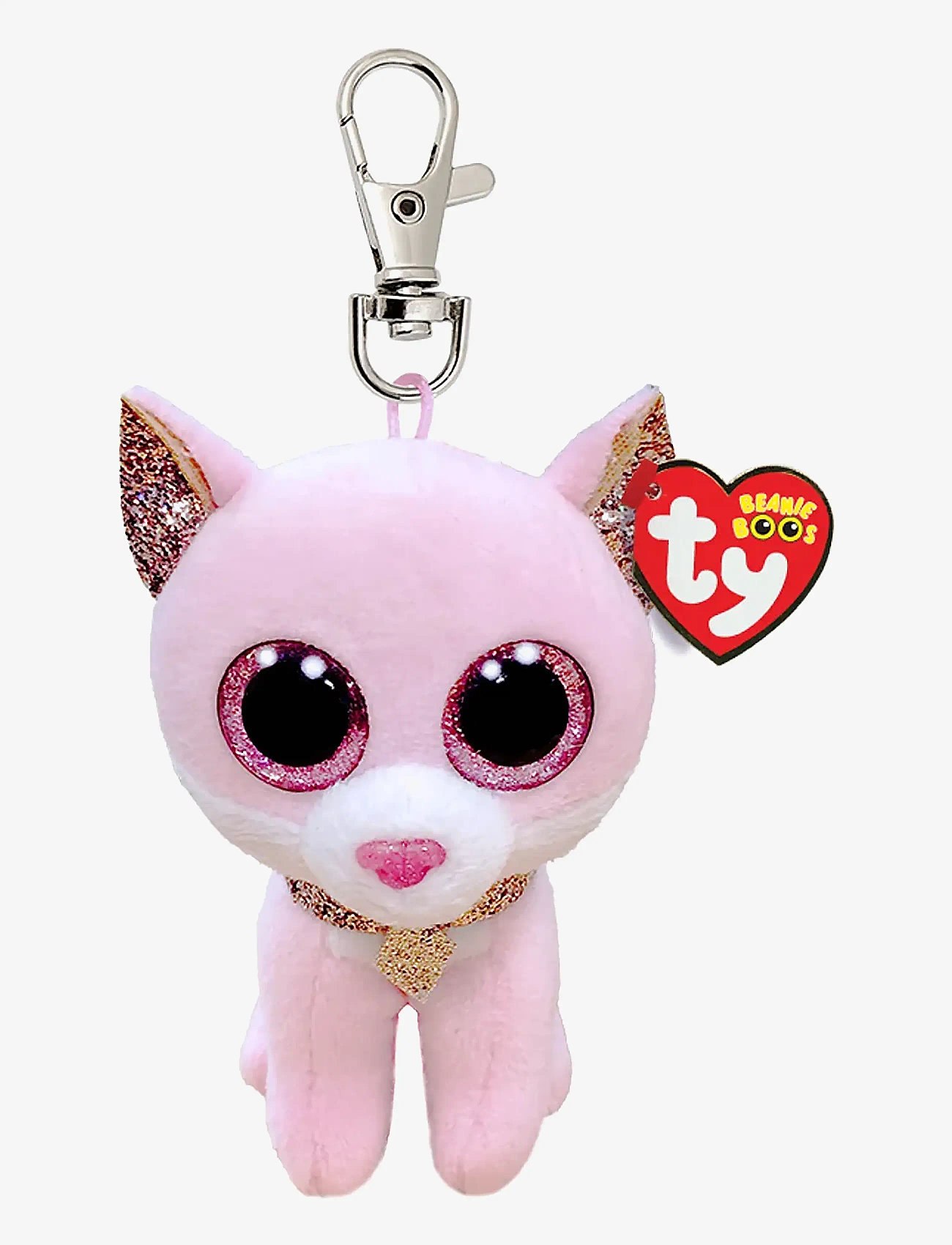 TY - FIONA CAT PINK - CLIP - tøjdyr - pink - 0