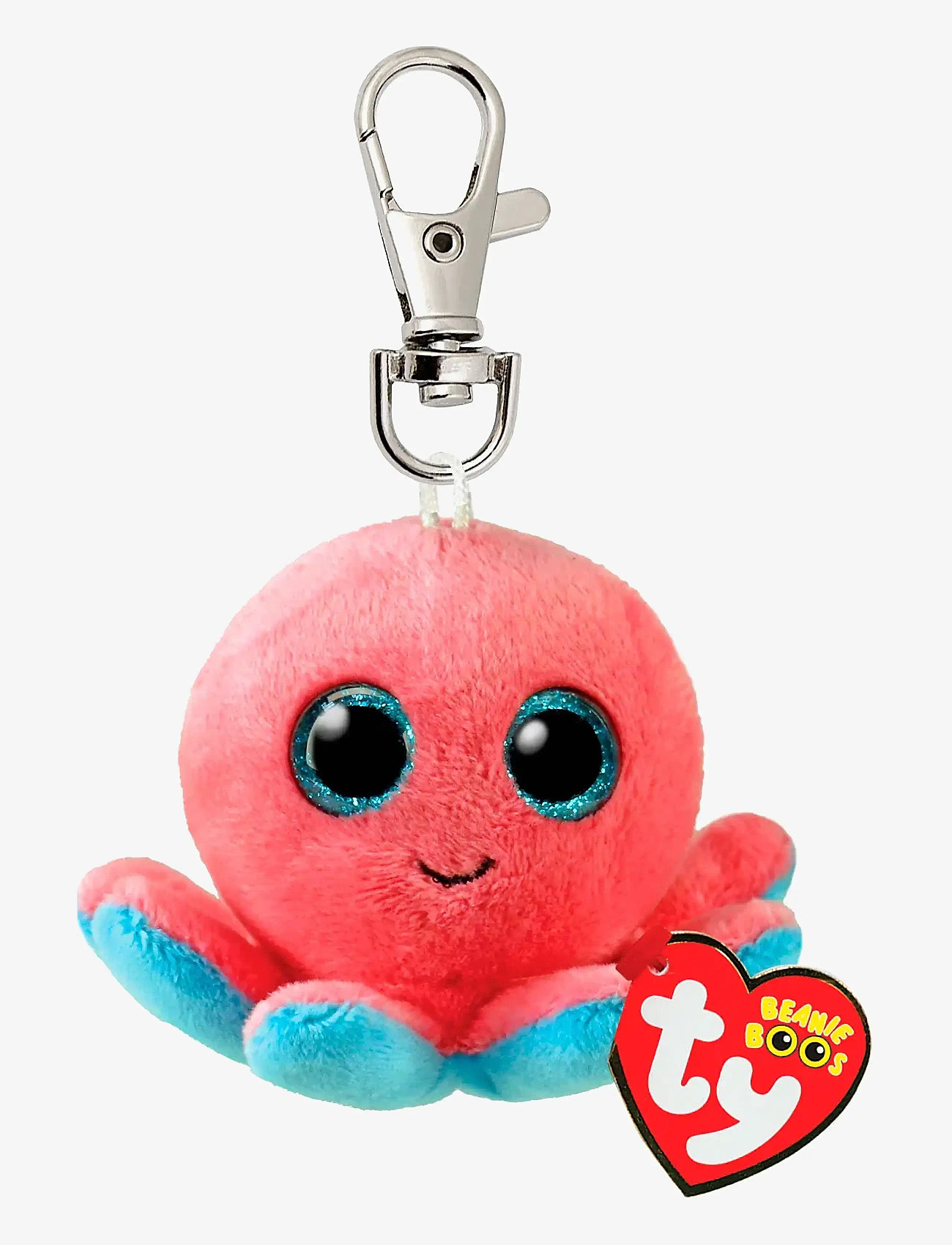 TY - SHELDON - OCTOPUS CORAL - CLIP - tøjdyr - pink - 0