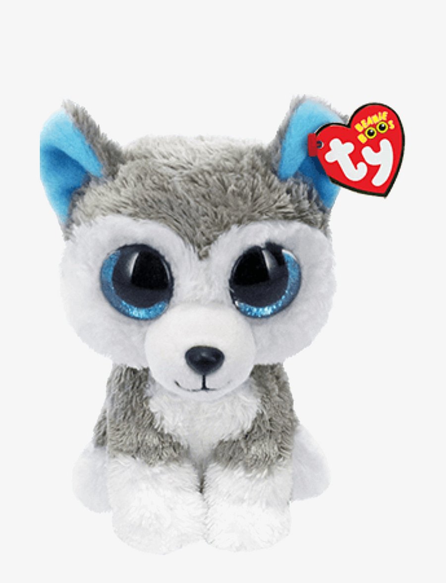 TY - Ty SLUSH - husky dog 15 cm - grey - 0