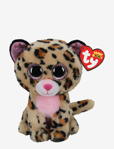 Ty LIVVIE - brown/pink leopard 15 cm, TY
