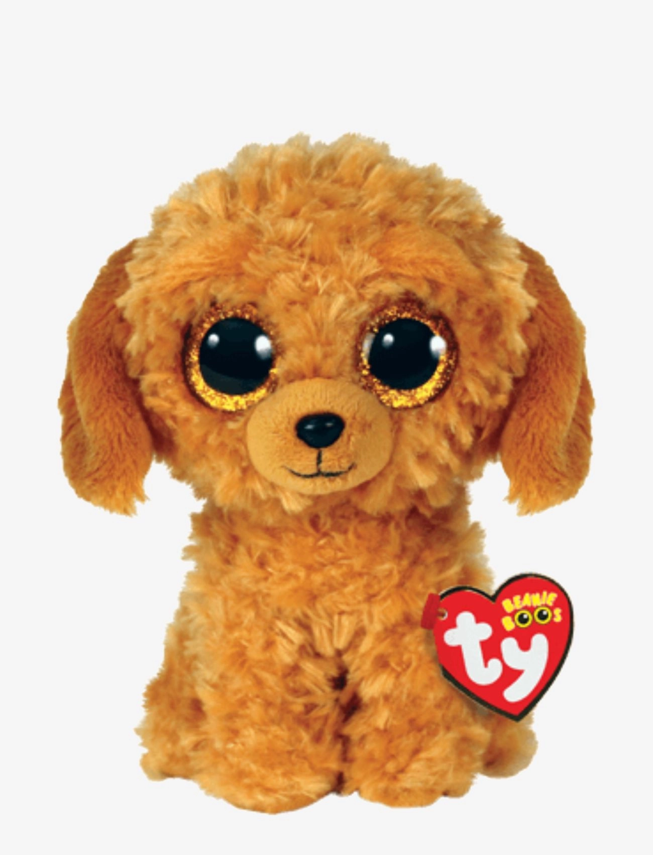 TY Noodles Golden Doodle Reg, Stuffed Dyr, Multi/mønstret, Str: 15.5 cm