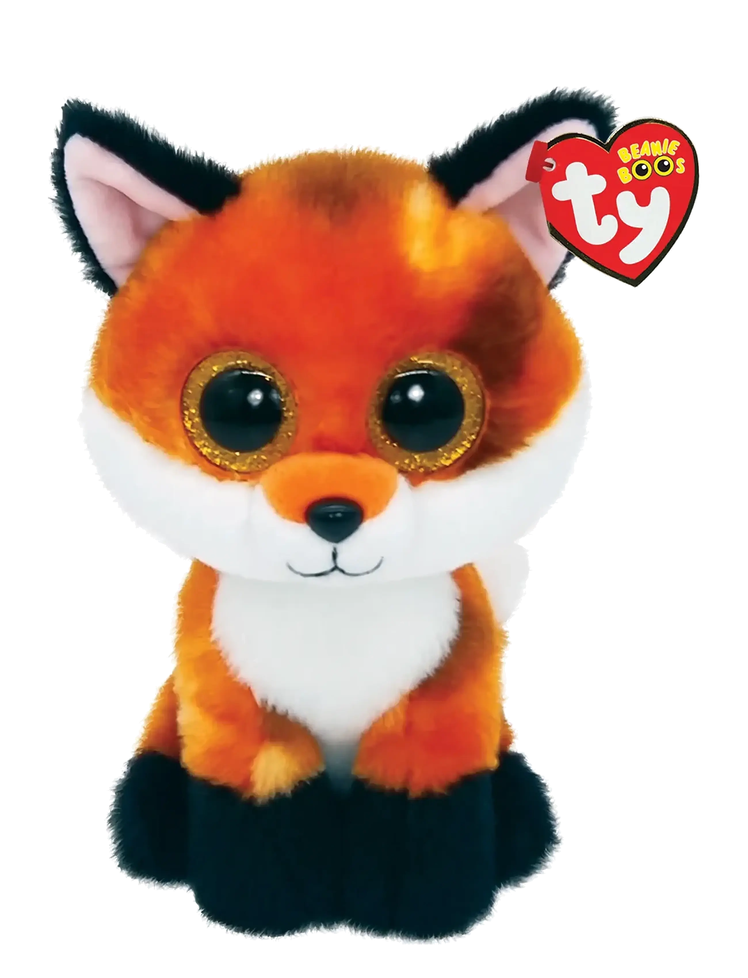 TY Meadow - Fox Orange Reg, 15.5 cm, Multi/patterned, Soft Legetøj > Stuffed Animals, Børn