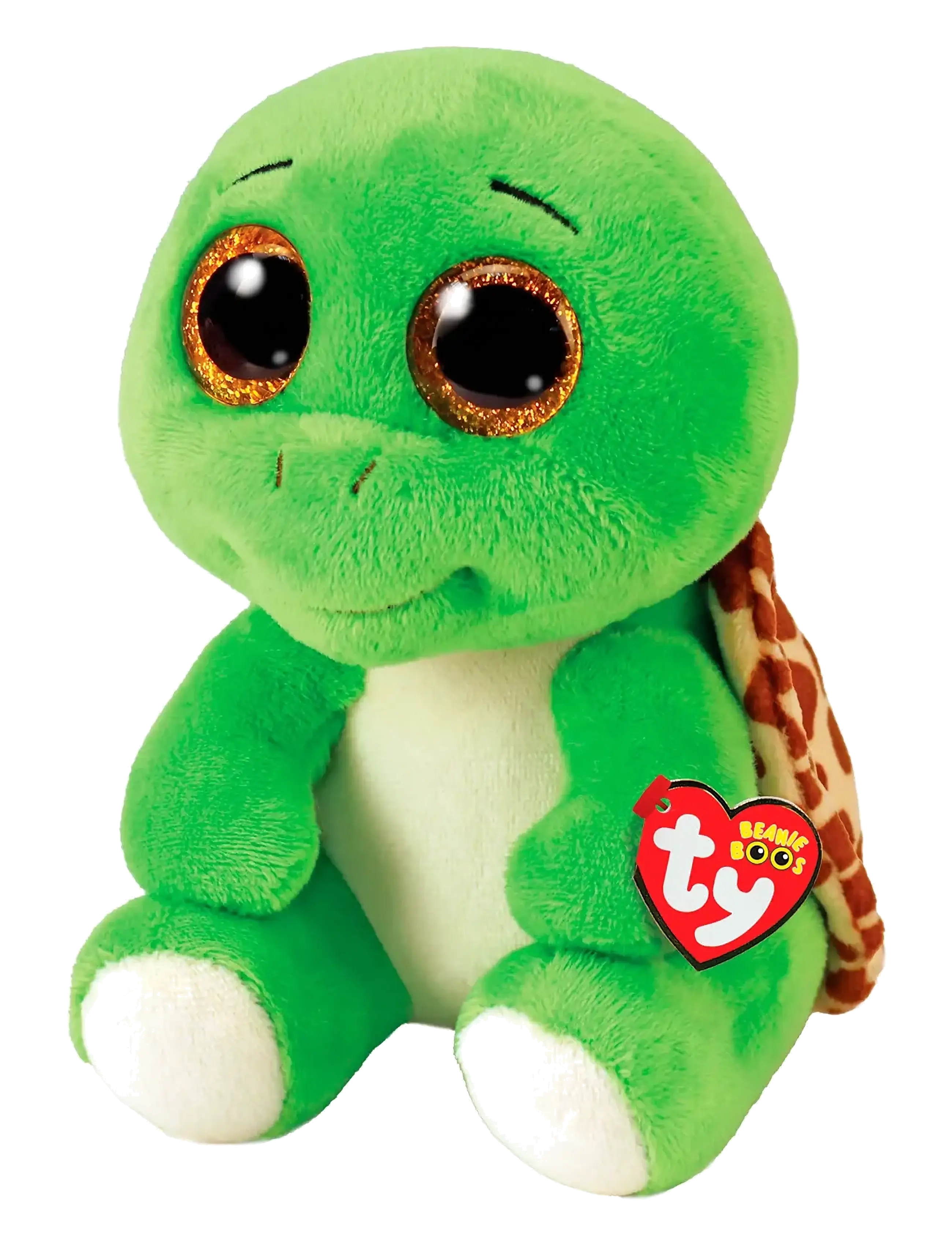 TY Turbo Turtle Green Boos Reg, 15.5 cm, Soft Spielzeug, Mehrfarbig/gemustert - Stuffed Animals, Kinder
