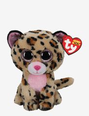 Ty LIVVIE - brown/pink leopard 23 cm - BROWN