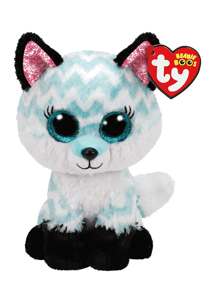TY - ATLAS - aqua chevron fox med - blue - 0