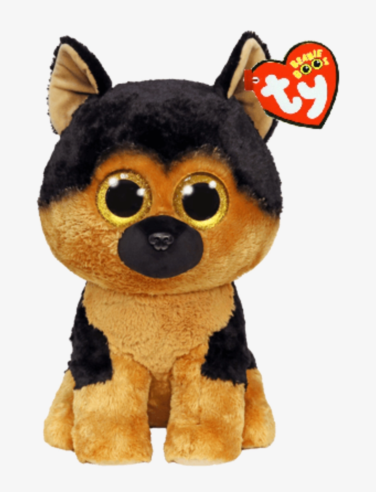 TY Spirit - German Shepherd Large, 40 cm, Multi/patterned, Soft Legetøj > Stuffed Animals, Børn