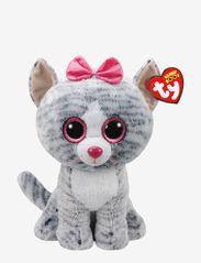TY - KIKI - grey cat large - stuffed animals - grey - 0