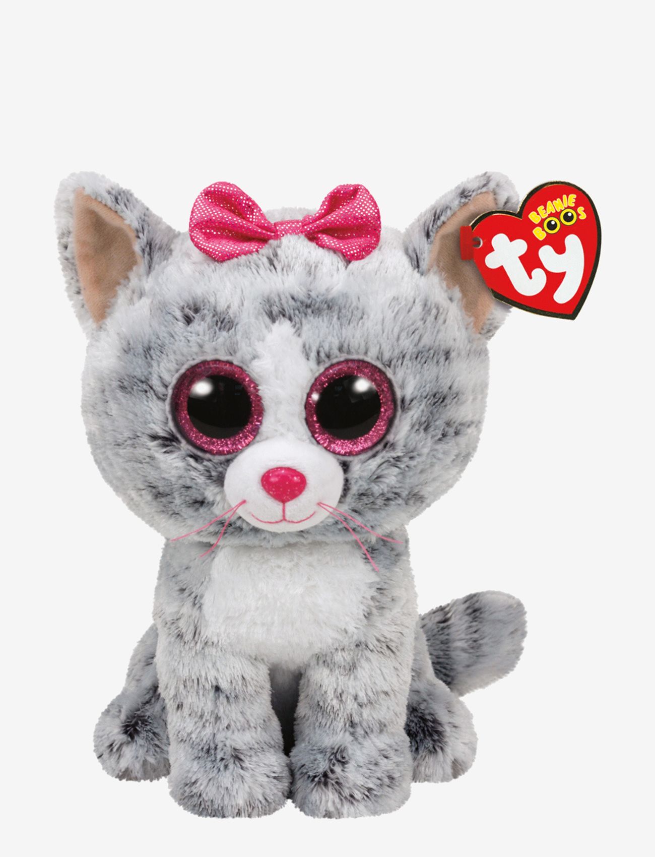 TY - Ty KIKI grey cat 23 cm - grey - 0