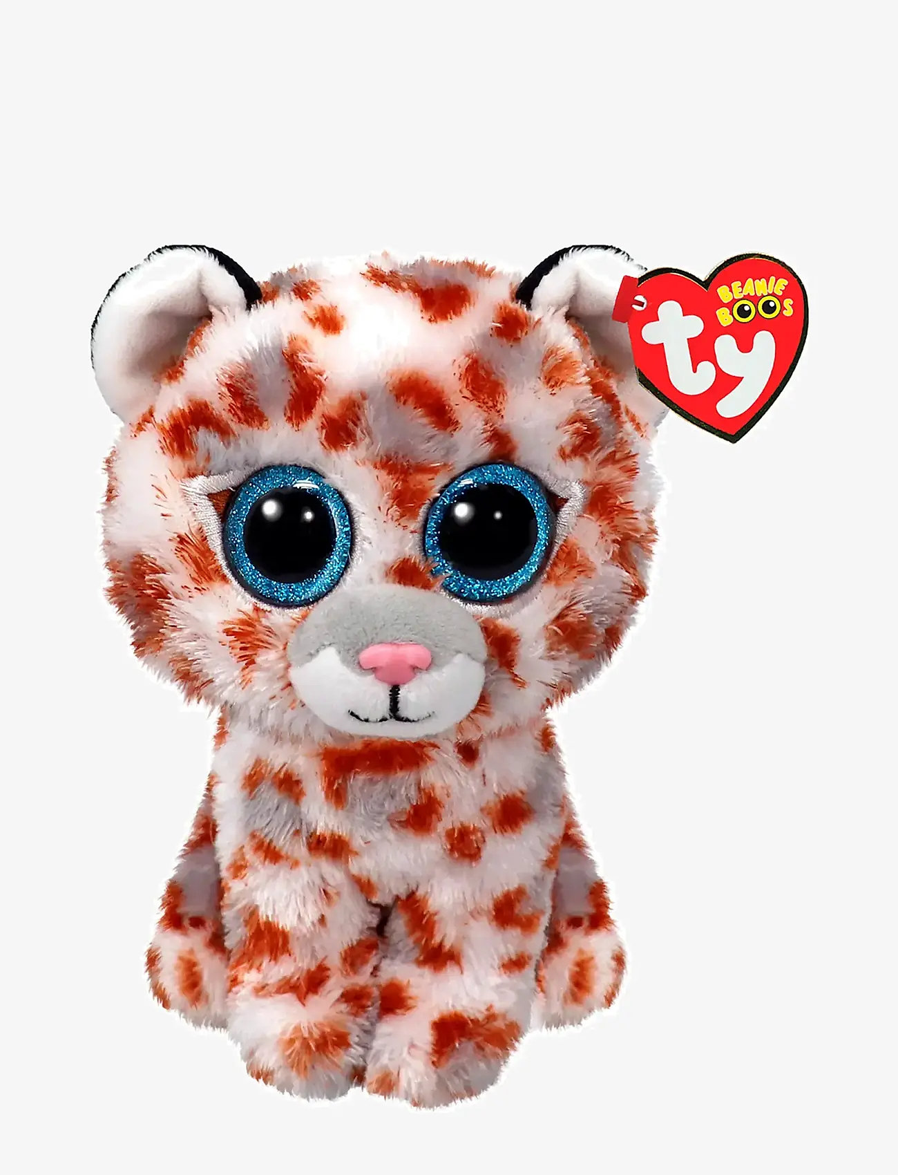 TY - COCO -white leopard reg - white - 0