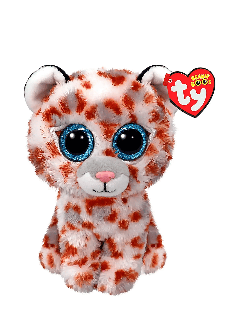 TY - COCO -white leopard reg - white - 0