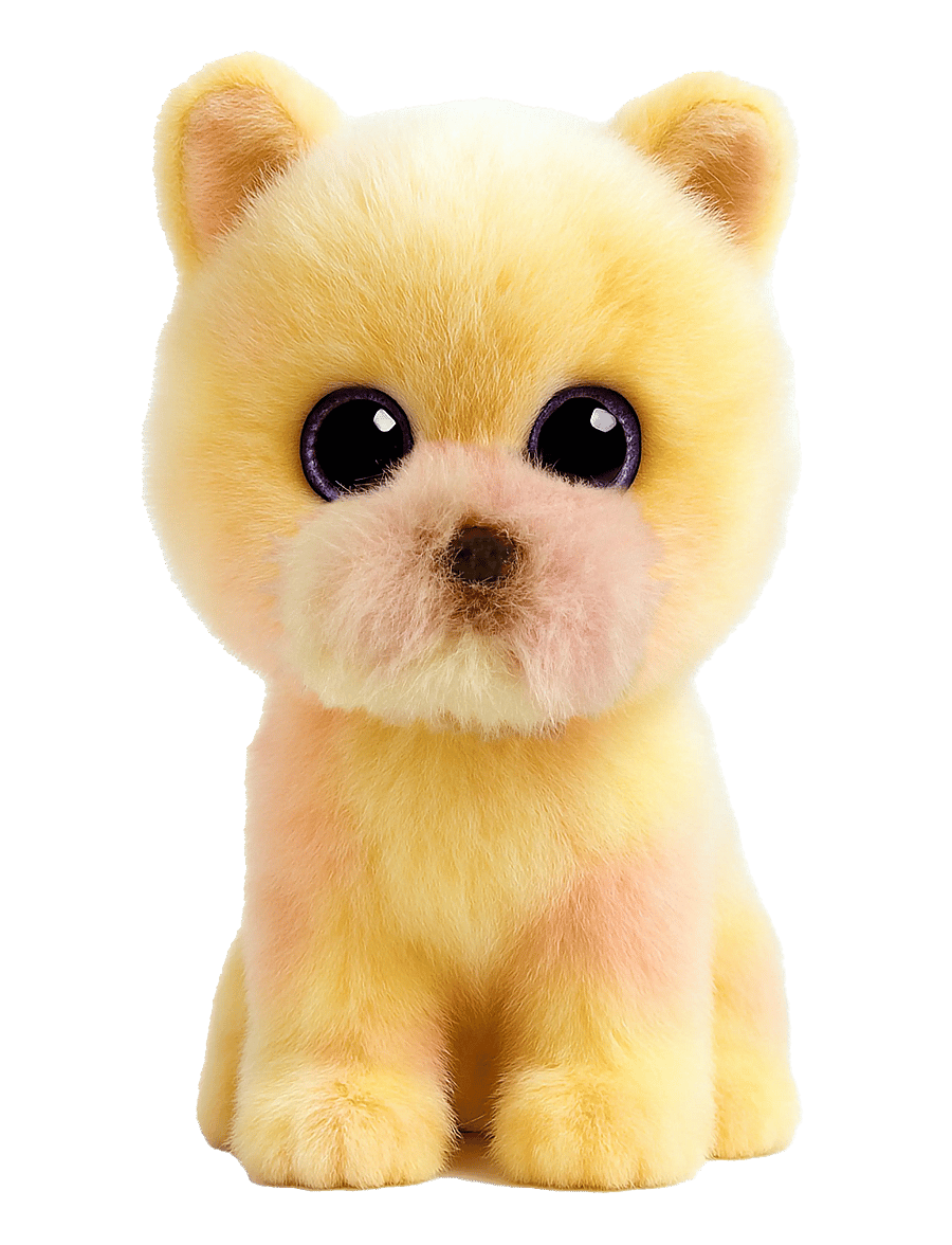TY - POMERANIAN - DOG YELLOW REG - kuscheltiere - yellow - 0
