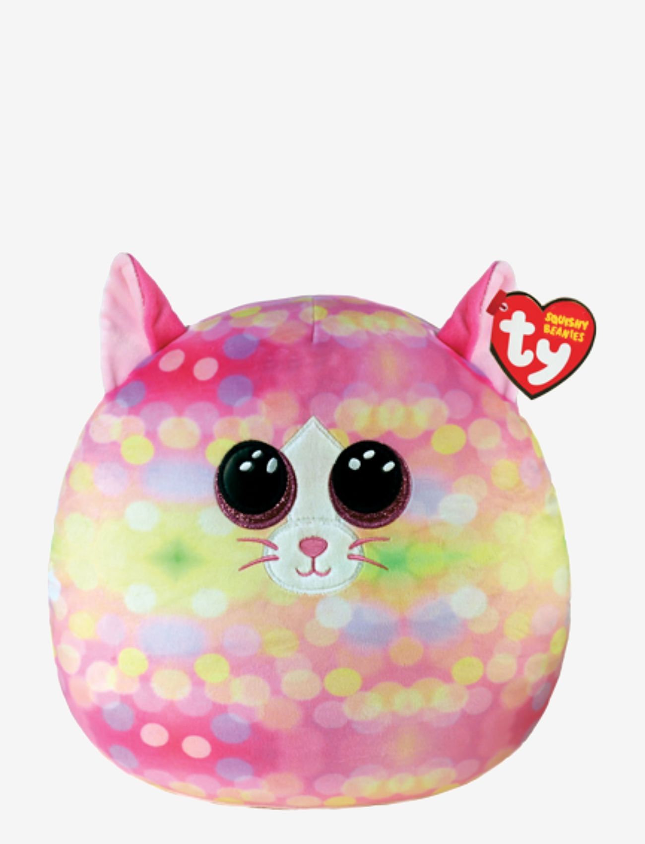 TY - SONNY - pink pattern cat squish 25cm - laagste prijzen - pink - 0