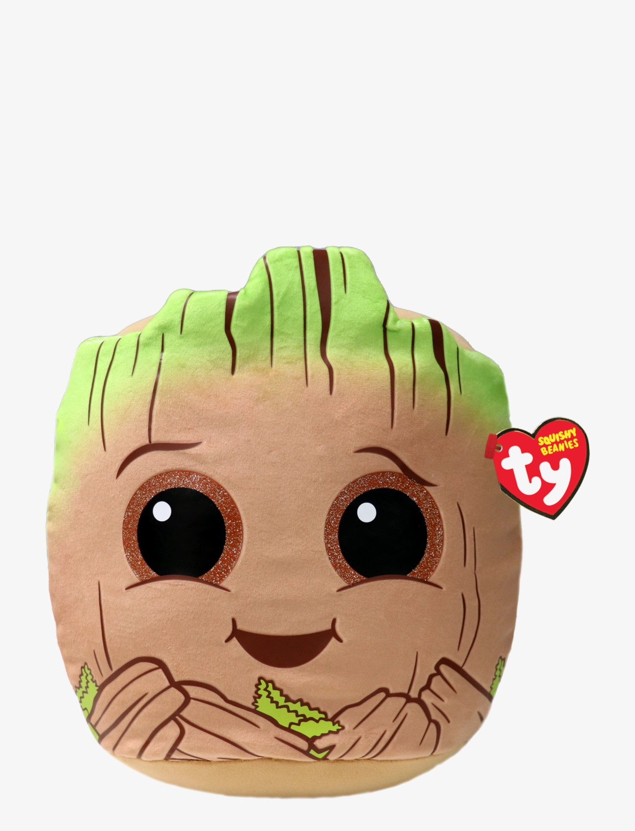TY Groot Squish 25Cm, 25 cm, Soft Spielzeug, Braun - Stuffed Kinder